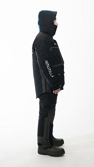 Костюм зимний Nautilus Comfort (мембрана WinTex) t 0/ -25°С Black/Blue р-р  L